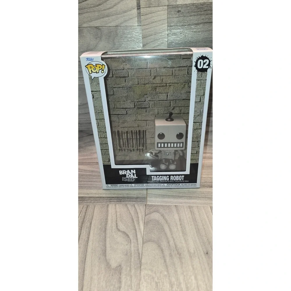 Funko Pop! Banksy Tagging Robot Brandalised Debate 02